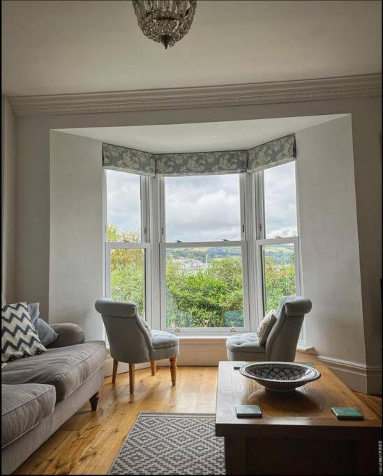 Hazel Bank Holiday Overlooking The River Dart Kingswear Bagian luar foto